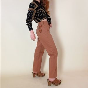 Vintage Wrangler Dusty Rose High Rise Jeans